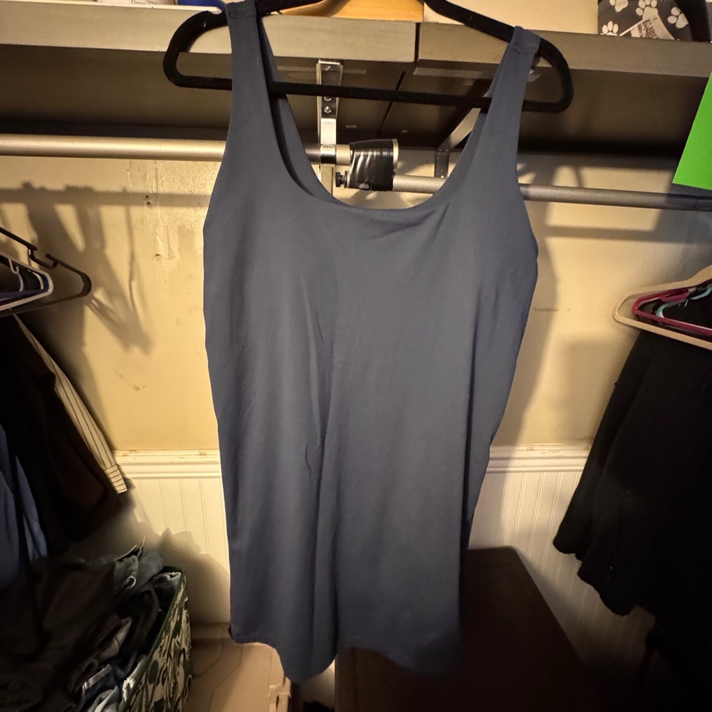 Old Navy Slate Blue Scoop Neck Tank